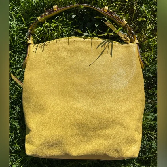 Dooney & Bourke Large Leather Satchel - Picture 2 of 10